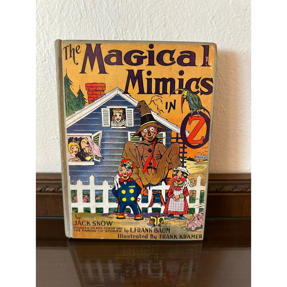 The Magical Mimics in Oz Jack Snow 1946 Reilly & Lee Frank Baum Vtg Hardcover